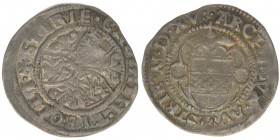 RDR Österreich Habsburg
Maximilian I.

1/2 Batzen 1515
1.88 Gramm, ss++