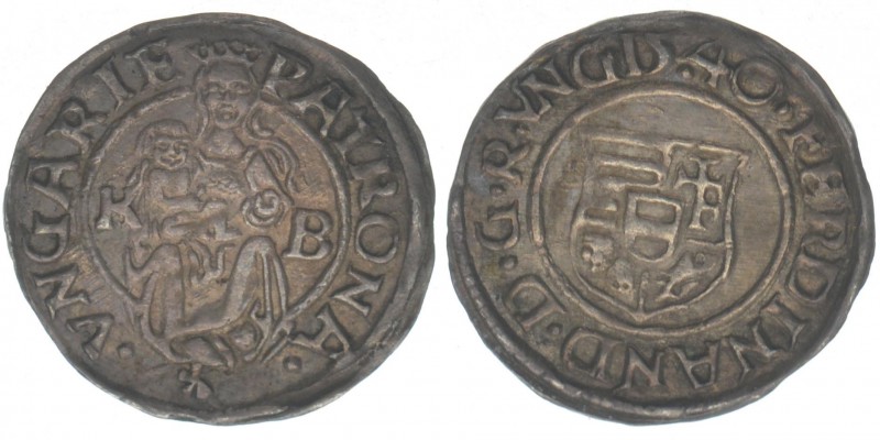 RDR Österreich Habsburg Ungarn Kaiser Ferdinand I.
Denar 1540
0,55 Gramm, vz+
