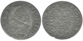 RDR, Österreich, Habsburg Kaiser Ferdinand II.
3 Kreuzer 1624
1,70 Gramm, ss
