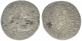 RDR Österreich Habsburg Kaiser Leopold I. 

3 Kreuzer (Groschen) 1667 SHS Breslau
1.71 Gramm, ss++