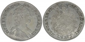 RDR Österreich Habsburg Maria Theresia 1740-1780
VII Kreuzer 1765 KB Kremnitz
Herinek 1255
3,19 Gramm ss+