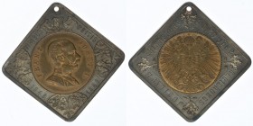 KAISERTUM ÖSTERREICH Kaiser Franz Joseph I.

Klippe 1888 auf das Regierungsjubiläum
Bimetall, 14.52 Gramm, 32mm, stfr