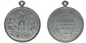 KAISERTUM ÖSTERREICH Ungarn

Zinnmedaille 1895 mit Originalöse
19,84 Gramm, ss++
