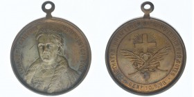 KAISERTUM ÖSTERREICH Kaiserin Elisabeth
Medaille 1898 auf ihre Ermordung in Genf 
8,01 Gramm, vz