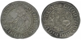 ERZBISTUM SALZBURG Leonhard von Keutschach 1495-1519

Batzen 1500
Zöttl 60, Probszt 99
3,43 Gramm, -vz