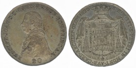 Olmütz Rudolph Johann
20 Kreuzer 1820
6.68 Grmm, vz