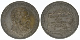 PREUSSEN Friedrich 1831-1888
Medaille ohne Jahr
Lerne leiden ohne zu klagen
17,93 Gramm, 38mm, ss++