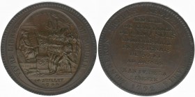 Frankreich

Medaille 1792 5 SOLS 
VERFASSUNG - MONNERON CONFIANCE
Bronze, 27,8 Gramm, vz
