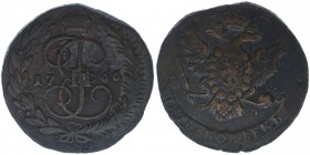 Rußland Katharina II.
5 Kopeken 1766 M
Moskau

ss
Kupfer
46.65g