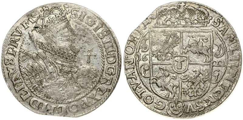 Poland. Zygmunt III Waza (1587-1632). Ort 1622 Bydgoszcz, Av: PRV M+. Silver 6.2...