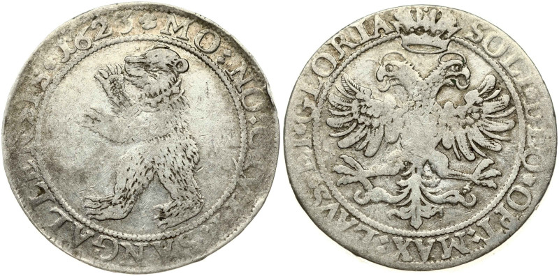 Switzerland, St Gallen. Taler 1623. Silver 27.68 g. Dav. 4677.