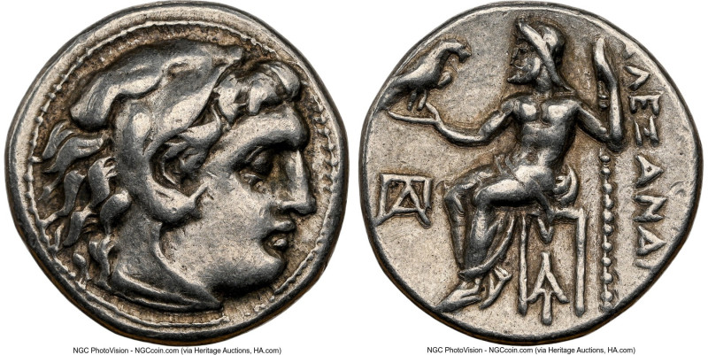 MACEDONIAN KINGDOM. Alexander III the Great (336-323 BC). AR drachm (16mm, 12h)....