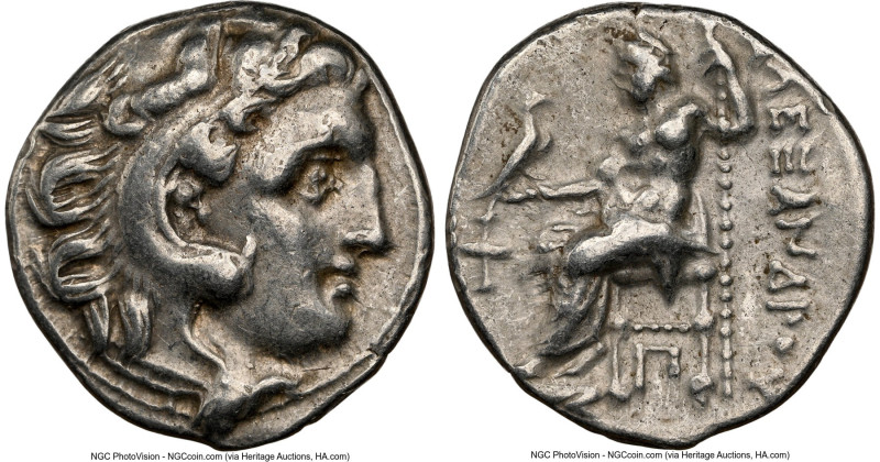 MACEDONIAN KINGDOM. Alexander III the Great (336-323 BC). AR drachm (17mm, 1h). ...