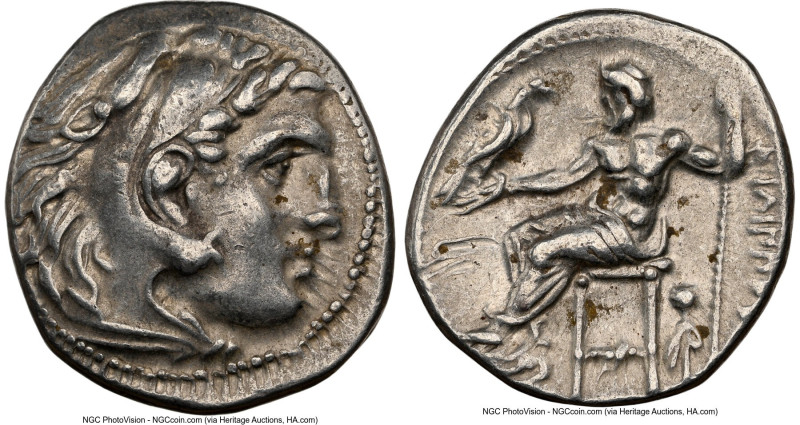 MACEDONIAN KINGDOM. Philip III Arrhidaeus (323-317 BC). AR drachm (17mm, 11h). N...