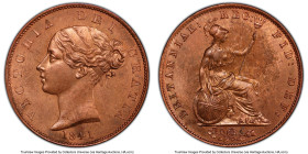 Victoria 1/2 Penny 1841 MS63 Red and Brown PCGS, KM726, S-3949. From the Coenen Collection HID09801242017 © 2024 Heritage Auctions | All Rights Reserv...