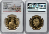 Elizabeth II gold Proof "King James I" 100 Pounds (1 oz) 2022 PR70 Ultra Cameo NGC, S-BMGA2. Mintage: 610. British Monarchs series. First Releases. Ac...