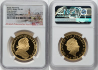 Elizabeth II gold Proof "King George I" 100 Pounds (1 oz) 2022 PR70 Ultra Cameo NGC, S-BMGA3. Mintage: 610. British Monarchs series. First Releases. A...