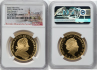 Elizabeth II gold Proof "King George I" 100 Pounds (1 oz) 2022 PR70 Ultra Cameo NGC, S-BMGA3. Mintage: 610. British Monarchs series. First Releases. A...