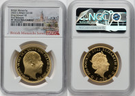 Elizabeth II gold Proof "King Edward VII" 100 Pounds (1 oz) 2022 PR70 Ultra Cameo NGC, S-BMGA4. Mintage: 610. British Monarchs series. First Releases....