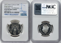 Charles III silver Proof Piefort "King Charles III Coronation" 50 Pence 2023 PR69 Ultra Cameo NGC, Mintage: 3,260. First Releases. HID09801242017 © 20...