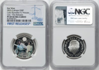 Charles III silver Colorized Proof "Luke Skywalker & Princess Leia" 50 Pence 2023 PR69 Ultra Cameo NGC, Mintage: 12,510. Star Wars series. First Relea...