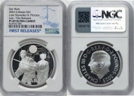 Charles III silver Proof "Luke Skywalker & Princess Leia" 2 Pounds (1 oz) 2023 PR69 Ultra Cameo NGC, Mintage: 3,010. Star Wars series. First Releases....