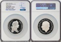 Charles III silver Proof "King Charles II" 10 Pounds (10 oz) 2023 PR69 Ultra Cameo NGC, Mintage: 106. British Monarchs series. First Releases. HID0980...