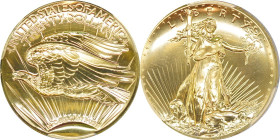 2009年 アメリカ ウルトラハイレリーフ 20ドル金貨 PCGS MS69 Proof Like (20609167), KM# 464, Fr# 223, Gold 99.9%, 31.10g, 27.0mm, 

ハイレリーフすぎて実用性に乏しく、すぐに廃止されてしまった1907年版のデザイン...