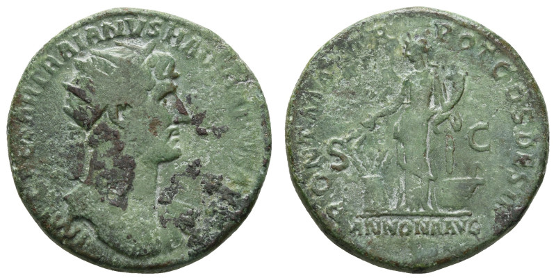 Antike Römer
Münzen Römische Kaiserzeit Hadrian, 119-120, Dupondius (13,31 g), ...