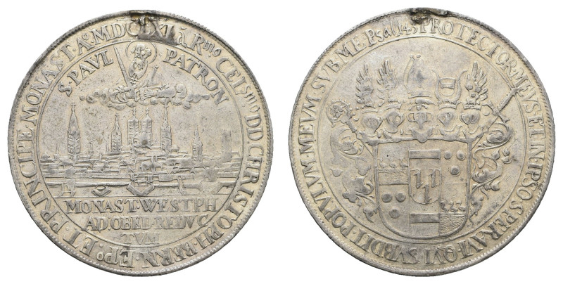 Deutschland bis 1800 Münster Bistum
 Taler, 1661, Christoph Bernhard von Galen,...