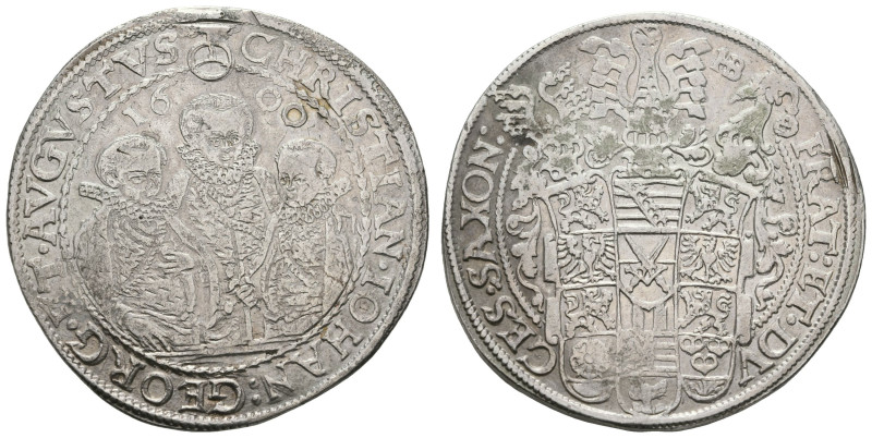 Deutschland bis 1800 Sachsen Albertinische Linie Kurfürstentum
 Taler, 1600, Ch...