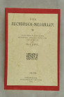 Numismatische Literatur Neuzeitliche und moderne Numismatik
 Jehne, P., Über Buchdruck-Medaillen. Nach einem älteren Werke beschrieben, vervollständi...