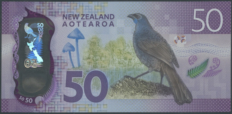 Banknoten Banknoten Australien und Ozeanien
 Neuseeland, Reserve Bank, 3x Polym...