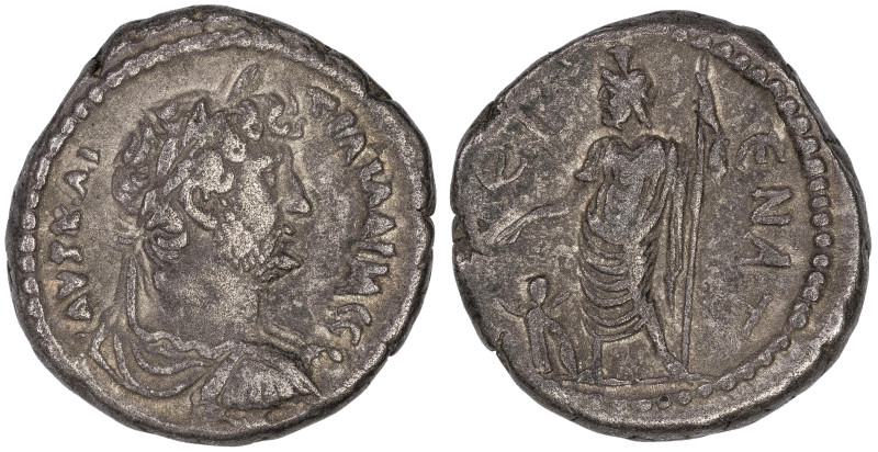 Hadrianus Tetradrachm Alexandria 117-138

BMC 629; Silver, 12.20 g.