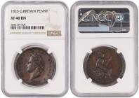 Great Britain 1 Penny 1826. NGC XF 40