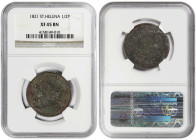 Saint Helena (British) ½ Penny 1821. NGC XF 45