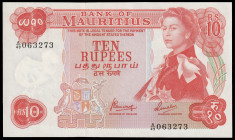 Mauritius 10 Rupees 1967