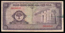 South Vietnam 200 Dong 1958 (ND)