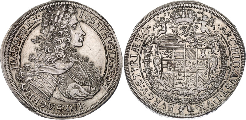 Austria Taler 1706

KM# 1464, Dav EC III# 1015, Her# 126, N# 95391; Silver 28....