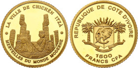 Ivory Coast 1500 Francs CFA 2007