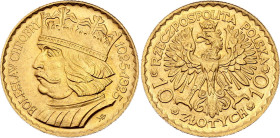 Poland 10 Zlotych 1925