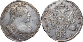 Russia Poltina 1734