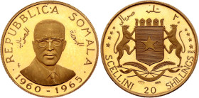 Somalia 20 Shillings 1965 Az