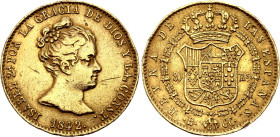 Spain 80 Real 1842 BCC
