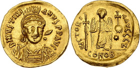 Byzantium Justinian I 1 Solidus 527 - 538 AD