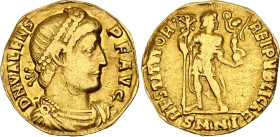 Roman Empire Valens 1 Solidus 364 - 367 AD