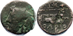 Ancient Greece Olbia Tetrahalk 330 - 300 BC (ND)