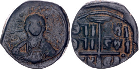 Byzantium Follis 1028 - 1034 AD (ND)