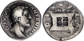 Roman Empire Antoninus Pius Denarius 161 - 180 AD (ND)