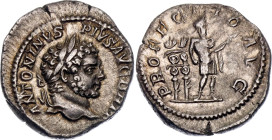 Roman Empire Caracalla Denarius 213 AD Profectio